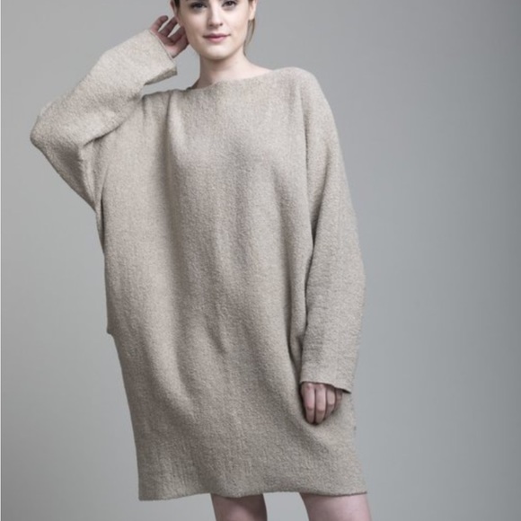 Lauren Manoogian Dresses & Skirts - Lauren Manoogian Horizontal Trapeze Dress | PUMICE | SIZE 2